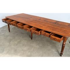 French 19th Century Oak Dining Table from a Nunnery - 4722737