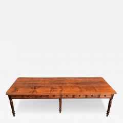 French 19th Century Oak Dining Table from a Nunnery - 4740694