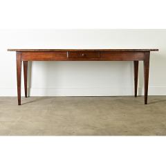 French 19th Century Oak Farm Table - 3856245