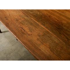 French 19th Century Oak Farm Table - 3856317