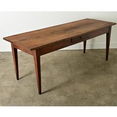 French 19th Century Oak Farm Table - 3856369