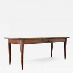 French 19th Century Oak Farm Table - 3883747