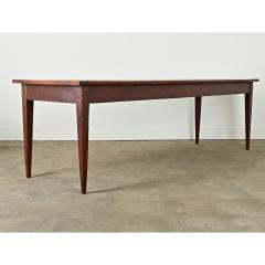 French 19th Century Oak Farm Table - 3877367