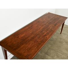 French 19th Century Oak Farm Table - 3877373