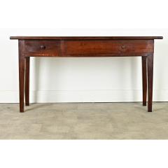 French 19th Century Oak Farmhouse Console Table - 3934997