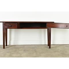 French 19th Century Oak Farmhouse Console Table - 3935052