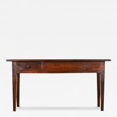 French 19th Century Oak Farmhouse Console Table - 3978855