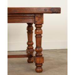 French 19th Century Oak Farmhouse Table - 3234609