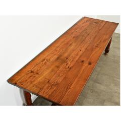 French 19th Century Oak Farmhouse Table - 3877321