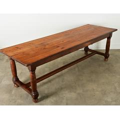 French 19th Century Oak Farmhouse Table - 3877351