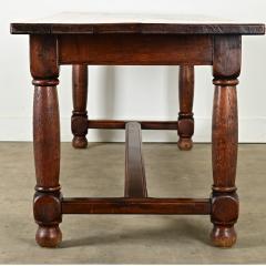 French 19th Century Oak Farmhouse Table - 3877385