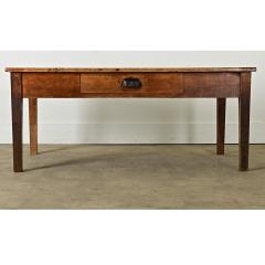 French 19th Century Oak Farmhouse Table - 3877442