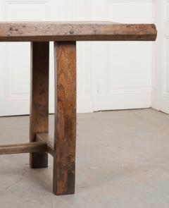 French 19th Century Oak Farmhouse Trestle Table - 1311459