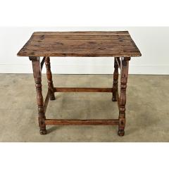 French 19th Century Oak Harvest Table - 3877205