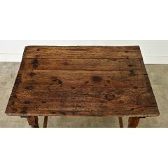 French 19th Century Oak Harvest Table - 3877219