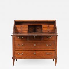 French 19th Century Oak Louis XVI Style Desk - 2256805