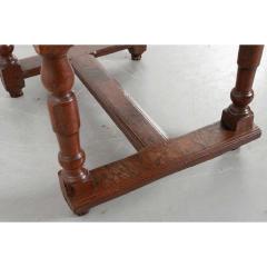 French 19th Century Oak Low Table - 2225429