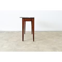 French 19th Century Oak Marble Console - 4549896