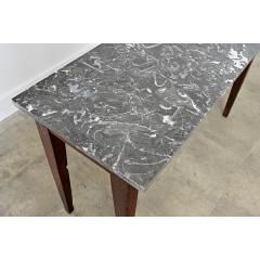 French 19th Century Oak Marble Console - 4549902