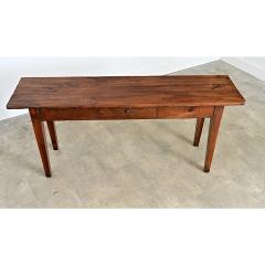 French 19th Century Oak One drawer Server - 4632813