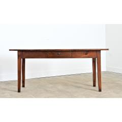 French 19th Century Oak One drawer Server - 4632816