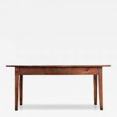 French 19th Century Oak One drawer Server - 4699148