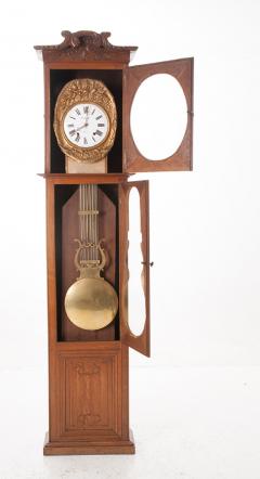 French 19th Century Oak Tall Case Clock - 1882604