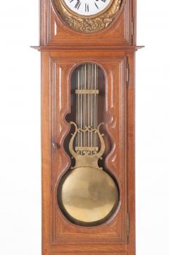 French 19th Century Oak Tall Case Clock - 1882605
