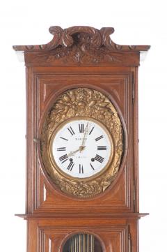 French 19th Century Oak Tall Case Clock - 1882609