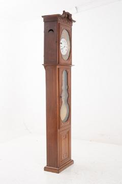 French 19th Century Oak Tall Case Clock - 1882610