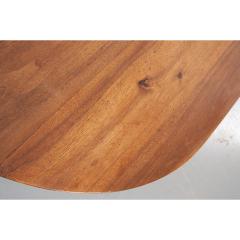 French 19th Century Oval Walnut Table - 3593799