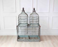 French 19th Century Painted Architectural Birdcage - 4758263
