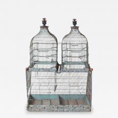 French 19th Century Painted Architectural Birdcage - 4760826