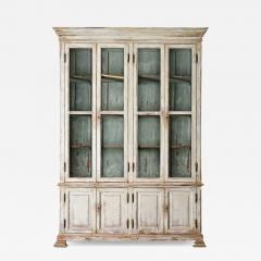 French 19th Century Painted Bibliotheque - 4483479