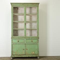 French 19th Century Painted Buffet A Deux Corps - 3877279