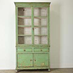 French 19th Century Painted Buffet A Deux Corps - 3877283