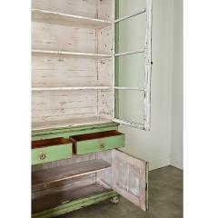 French 19th Century Painted Buffet A Deux Corps - 3877391