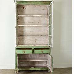 French 19th Century Painted Buffet A Deux Corps - 3877403
