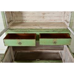 French 19th Century Painted Buffet A Deux Corps - 3877434