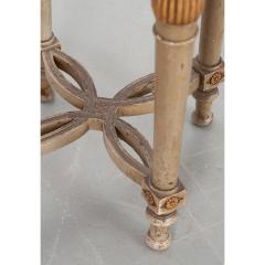 French 19th Century Painted Cane Bench - 2057200