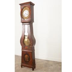 French 19th Century Painted Case Clock - 2944113