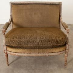 French 19th Century Painted Directoire Settee - 3343956