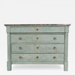 French 19th Century Painted Empire Commode - 3333445