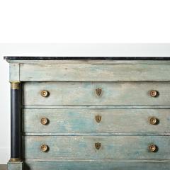 French 19th Century Painted Empire Commode - 4322241