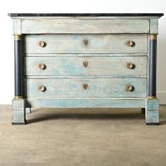 French 19th Century Painted Empire Commode - 4322256