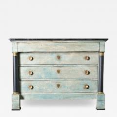 French 19th Century Painted Empire Commode - 4329714