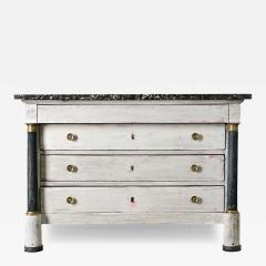 French 19th Century Painted Empire Commode - 4351231