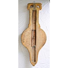 French 19th Century Painted Gilt Barometer - 4402119