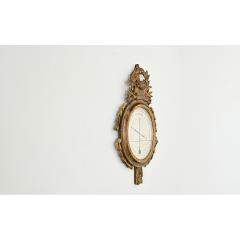 French 19th Century Painted Gilt Barometer - 4443176