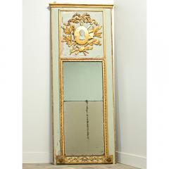 French 19th Century Painted Gilt Trumeau - 3639263